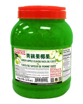 GREEN APPLE FLAVOR NATA DE COCO