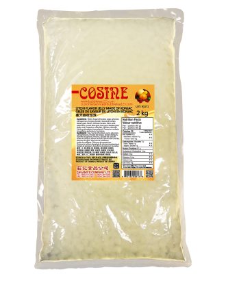 CRYSTAL JELLY MADE OF KONJAC LITCHI FLAVOR