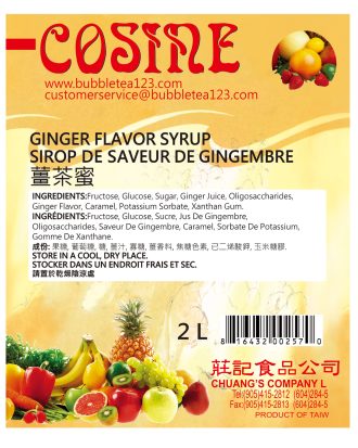 GINGER FLAVOR