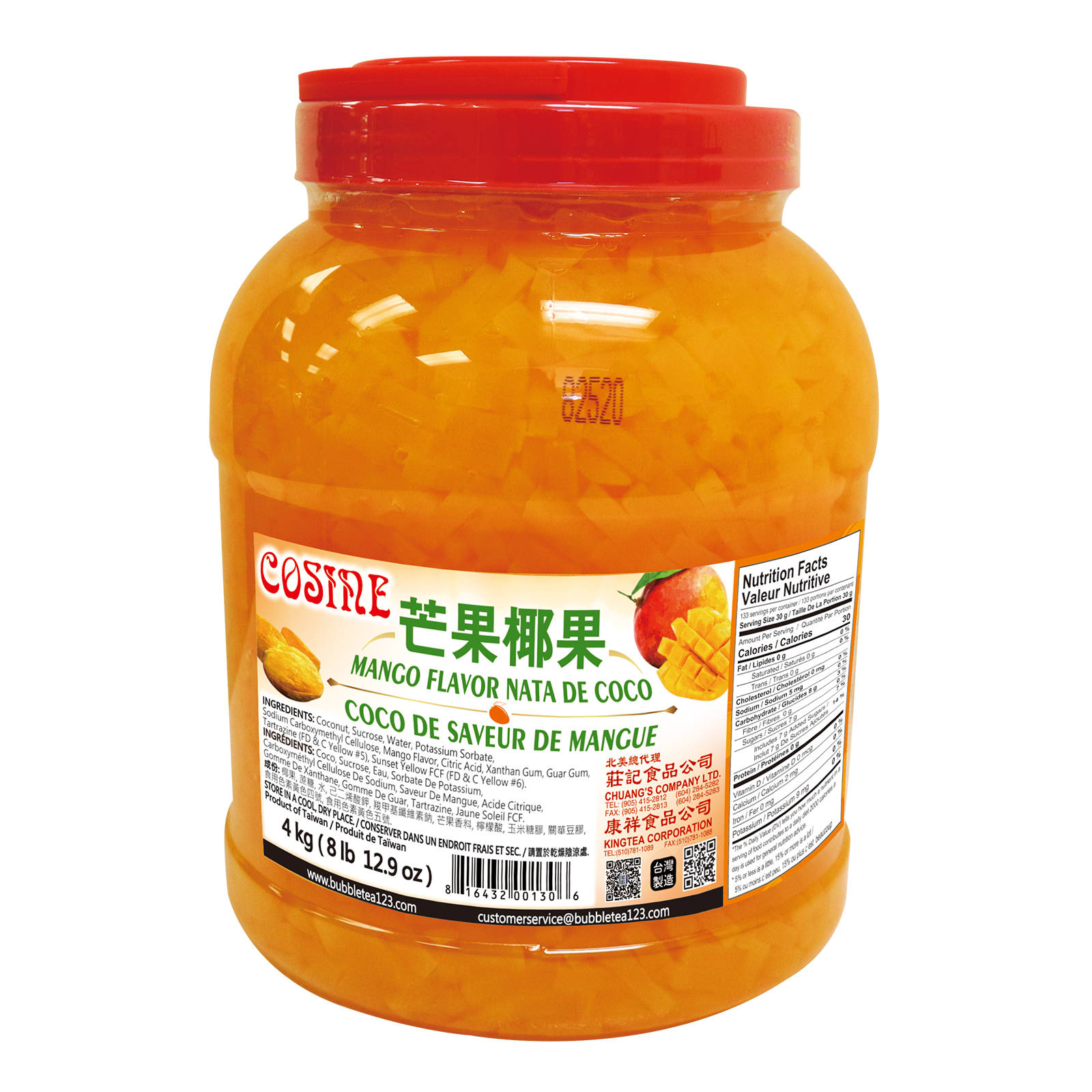 MANGO FLAVOR NATA DE COCO